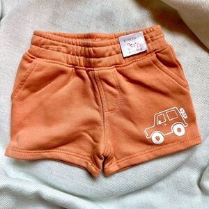 Baby Garanimals NWT Pull-On Shorts; Size 3-6 mos; Pale Orange/Peach